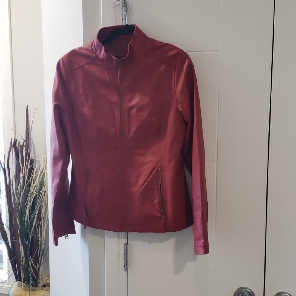 EUC Northen Reflections Red/Maroon Color Jacket